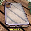 قاب گوشی Galaxy A34 5G سامسونگ طرح پشت طلق شیشه ای شفاف اورجینال برند FASHION CASE بنفش کد 100