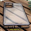 قاب گوشی Galaxy A53 5G سامسونگ طرح پشت طلق شیشه ای شفاف اورجینال برند FASHION CASE مشکی یاقوتی کد 628