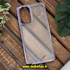قاب گوشی Galaxy A53 5G سامسونگ طرح پشت طلق شیشه ای شفاف اورجینال برند FASHION CASE بنفش کد 630