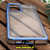 قاب گوشی Galaxy A53 5G سامسونگ طرح پشت طلق شیشه ای شفاف اورجینال برند FASHION CASE آبی براق کد 631