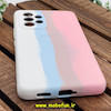 قاب گوشی Galaxy A53 5G سامسونگ سیلیکونی اورجینال سورا SORA پاک کنی رنگین کمانی آبرنگی درجه یک زیربسته محافظ لنز دار کد 632
