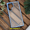 قاب گوشی Galaxy S22 Ultra سامسونگ طرح پشت طلق شیشه ای شفاف اورجینال برند FASHION CASE آبی براق کد 285