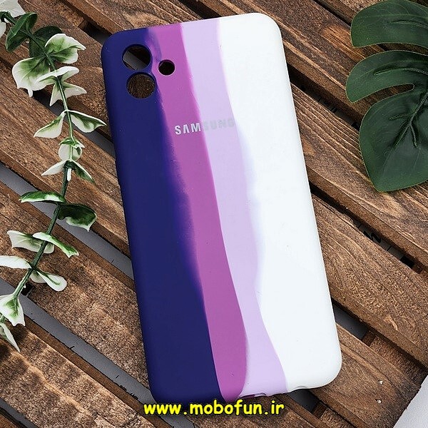 قاب گوشی Galaxy A04 - Galaxy M13 5G سامسونگ سیلیکونی اورجینال سورا SORA پاک کنی رنگین کمانی آبرنگی درجه یک زیربسته کد 172