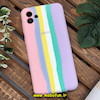 قاب گوشی Galaxy A04 - Galaxy M13 5G سامسونگ سیلیکونی اورجینال سورا SORA پاک کنی رنگین کمانی آبرنگی درجه یک زیربسته محافظ لنزدار کد 174
