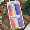 قاب گوشی Galaxy A04 - Galaxy M13 5G سامسونگ سیلیکونی اورجینال سورا SORA پاک کنی رنگین کمانی آبرنگی درجه یک زیربسته محافظ لنزدار کد 175