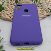 قاب گوشی Galaxy A11 - Galaxy M11 سامسونگ سیلیکونی اورجینال سورا SORA پاک کنی درجه یک زیربسته محافظ لنز دار ارغوانی کد 624