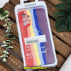 قاب گوشی Galaxy A23 4G سامسونگ سیلیکونی اورجینال سورا SORA پاک کنی رنگین کمانی آبرنگی درجه یک زیربسته محافظ لنزدار کد 412