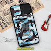 قاب گوشی iPhone 12 Pro Max آیفون طرح ضد ضربه بتمن چریکی ارتشی هولدر دار محافظ لنز دار کشویی پنجره ای کد 608