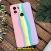 قاب گوشی Redmi A1 Plus - Redmi A2 Plus - Poco C50 شیائومی سیلیکونی اورجینال سورا SORA پاک کنی رنگین کمانی آبرنگی درجه یک زیربسته محافظ لنزدار کد 111