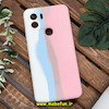 قاب گوشی Redmi A1 Plus - Redmi A2 Plus - Poco C50 شیائومی سیلیکونی اورجینال سورا SORA پاک کنی رنگین کمانی آبرنگی درجه یک زیربسته محافظ لنزدار کد 112