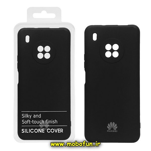 قاب گوشی Huawei Y9A هوآوی سیلیکونی های کپی زیربسته مشکی کد 81