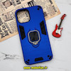 قاب گوشی Iphone 12 Pro Max آیفون طرح ضد ضربه بتمن هولدر دار آبی کاربنی کد 611