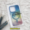 قاب گوشی iPhone 14 Pro آیفون طرح متال آبرنگی مگ سیف اورجینال Creative Case کد 147