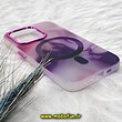 قاب گوشی iPhone 14 Pro آیفون طرح متال آبرنگی مگ سیف اورجینال Creative Case کد 148