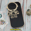 قاب گوشی iPhone 14 Pro آیفون طرح ژله ای فضانورد مای کیس گلد لاین Creative Case محافظ لنز دار مشکی کد 155