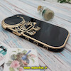 قاب گوشی iPhone 14 Pro آیفون طرح ژله ای فضانورد مای کیس گلد لاین Creative Case محافظ لنز دار مشکی کد 155