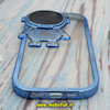 قاب گوشی iPhone 14 Pro Max آیفون طرح ژله ای فضانورد مای کیس شفاف گلد لاین Creative Case محافظ لنز دار آبی روشن کد 185