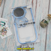 قاب گوشی iPhone 14 Pro Max آیفون طرح ژله ای فضانورد مای کیس شفاف گلد لاین Creative Case محافظ لنز دار آبی روشن کد 185