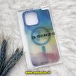 قاب گوشی iPhone 14 Pro Max آیفون طرح متال آبرنگی مگ سیف اورجینال Creative Case کد 198