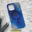 قاب گوشی iPhone 14 Pro Max آیفون طرح متال آبرنگی مگ سیف اورجینال Creative Case کد 199