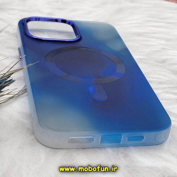 قاب گوشی iPhone 14 Pro Max آیفون طرح متال آبرنگی مگ سیف اورجینال Creative Case کد E6-170775
