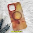 قاب گوشی iPhone 14 Pro Max آیفون طرح متال آبرنگی مگ سیف اورجینال Creative Case کد 200