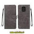 کیف گوشی Redmi Note 9S - Redmi Note 9 Pro شیائومی مگنتی نیلکین NILLKIN طرح چرم کتابی محافظ لنزدار طوسی کد 861