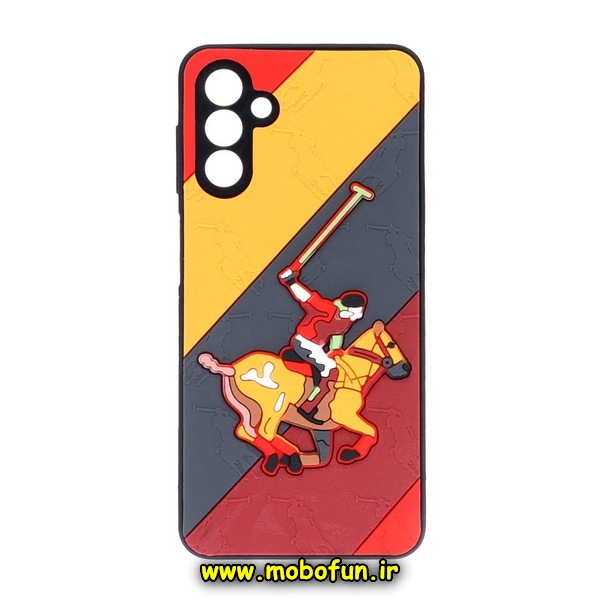 قاب گوشی  Galaxy A04S سامسونگ طرح سیلیکونی هارد سه بعدی برجسته محافظ لنزدار پولو POLO کد 190