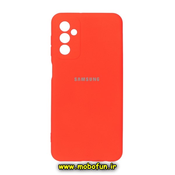 قاب گوشی Galaxy A04S سامسونگ سیلیکونی های کپی زیربسته محافظ لنز دار قرمز کد E10-170117