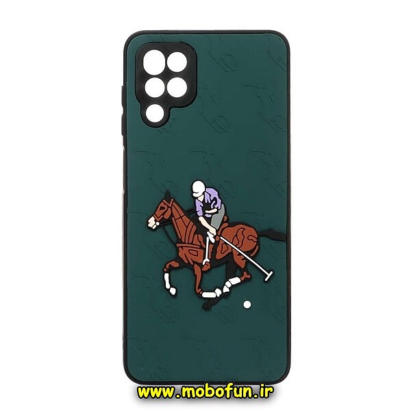 قاب گوشی Galaxy A12 - Galaxy M12 سامسونگ طرح سیلیکونی هارد سه بعدی برجسته محافظ لنزدار پولو POLO کد 1187