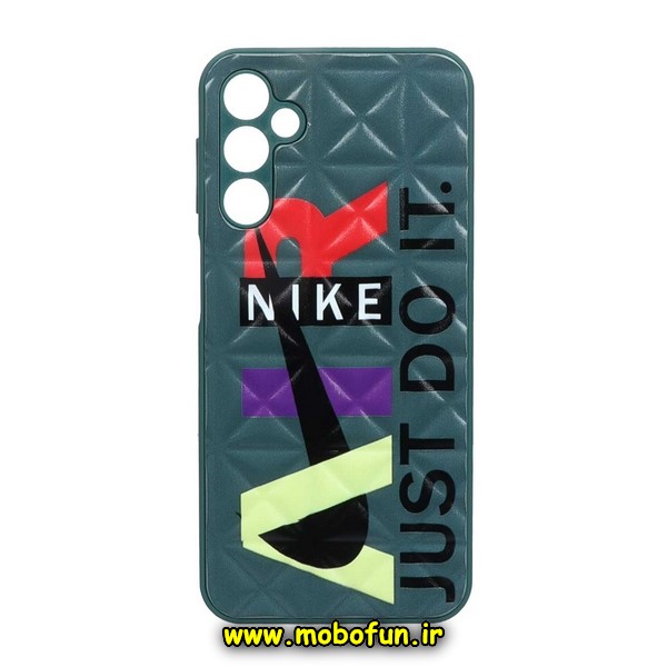 قاب گوشی Galaxy A24 4G سامسونگ طرح دار پافر لوزی محافظ لنز دار نایکی NIKE کد 82