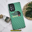 قاب گوشی Galaxy A32 4G سامسونگ طرح کبریتی چرمی اورجینال Unique Case محافظ لنزدار کپسولی THE NORTH FACE کد 886