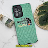 قاب گوشی Galaxy A33 5G سامسونگ طرح کبریتی چرمی اورجینال Unique Case محافظ لنزدار کپسولی THE NORTH FACE کد 455