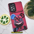 قاب گوشی Galaxy A33 5G سامسونگ طرح کبریتی چرمی اورجینال Unique Case محافظ لنزدار کپسولی KAWS کد 459