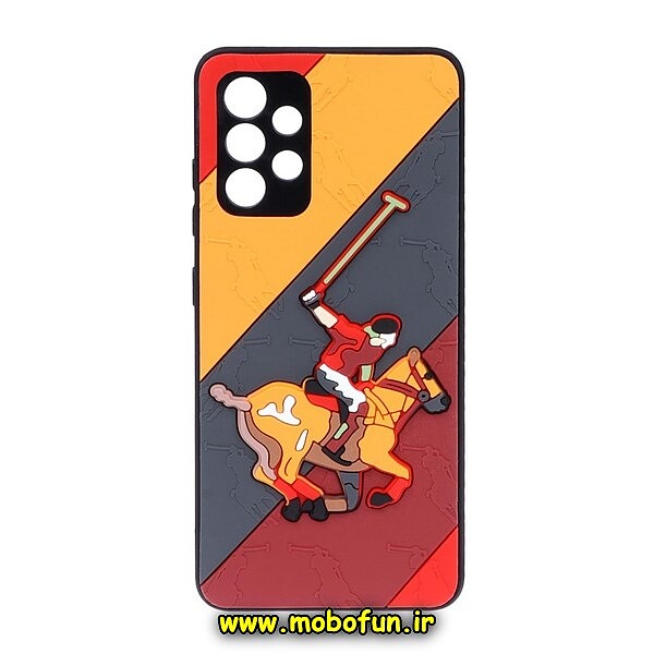 قاب گوشی Galaxy A33 5G سامسونگ طرح سیلیکونی هارد سه بعدی برجسته محافظ لنزدار پولو POLO کد 463