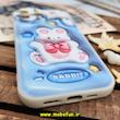 قاب گوشی iPhone 14 Pro Max آیفون طرح چاپ سه بعدی 3D پافر کارتونی محافظ لنز دار کد 204