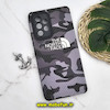 قاب گوشی Galaxy A53 5G سامسونگ طرح کبریتی چرمی اورجینال Unique Case محافظ لنزدار کپسولی THE NORTH FACE کد 642