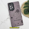 قاب گوشی Galaxy A53 5G سامسونگ طرح کبریتی چرمی اورجینال Unique Case محافظ لنزدار کپسولی فضانورد SPACEMAN کد 644