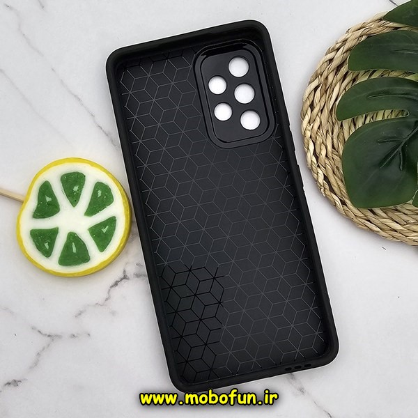 قاب گوشی Galaxy A53 5G سامسونگ طرح کبریتی چرمی اورجینال Unique Case محافظ لنزدار کپسولی خرسی تدی کد E6-170598