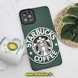 قاب گوشی iPhone 11 Pro Max آیفون طرح کبریتی چرمی اورجینال Unique Case محافظ لنزدار کپسولی استارباکس STARBUCKS کد 545