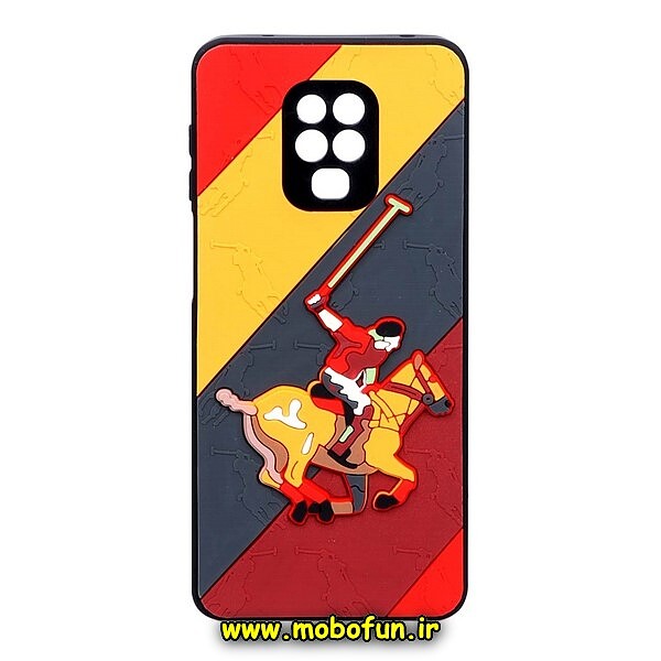 قاب گوشی Redmi Note 9S - Redmi Note 9 Pro شیائومی طرح سیلیکونی هارد سه بعدی برجسته محافظ لنزدار پولو POLO کد 866