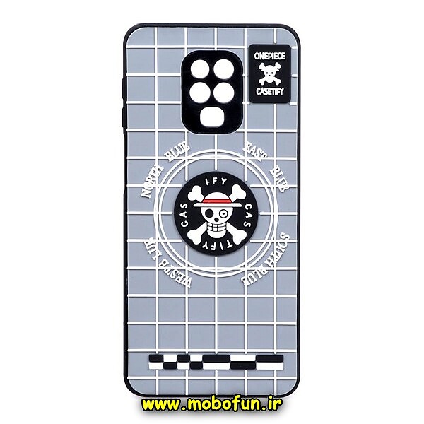 قاب گوشی Redmi Note 9S - Redmi Note 9 Pro شیائومی طرح سیلیکونی هارد سه بعدی برجسته محافظ لنزدار اسکلت CASETIFY کد 868
