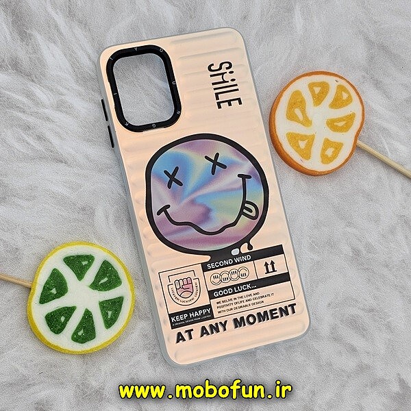 قاب گوشی Galaxy A12 - Galaxy M12 - Galaxy F12 سامسونگ طرح لبخند Smile ضد ضربه هولوگرامی یانگ کیت Unique Case کد 1210