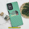 قاب گوشی Galaxy A12 - Galaxy M12 سامسونگ طرح کبریتی چرمی اورجینال Unique Case محافظ لنزدار کپسولی THE NORTH FACE کد 1218
