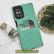 قاب گوشی Galaxy A12 - Galaxy M12 سامسونگ طرح کبریتی چرمی اورجینال Unique Case محافظ لنزدار کپسولی THE NORTH FACE کد 1218