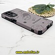 قاب گوشی Galaxy A12 - Galaxy M12 سامسونگ طرح کبریتی چرمی اورجینال Unique Case محافظ لنزدار کپسولی فضانورد SPACEMAN کد 1224
