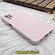 قاب گوشی Galaxy A12 - Galaxy M12 سامسونگ مدل PVD ضد خش پشت گلس شیشه ای محافظ لنز دار صورتی کد 1235