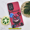 قاب گوشی Galaxy A13 4G سامسونگ طرح کبریتی چرمی اورجینال Unique Case محافظ لنزدار کپسولی KAWS کد 672