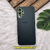 قاب گوشی Galaxy A13 4G سامسونگ مدل PVD ضد خش پشت گلس شیشه ای محافظ لنز دار سبز تیره کد 678