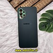 قاب گوشی Galaxy A13 4G سامسونگ مدل PVD ضد خش پشت گلس شیشه ای محافظ لنز دار سبز تیره کد 678
